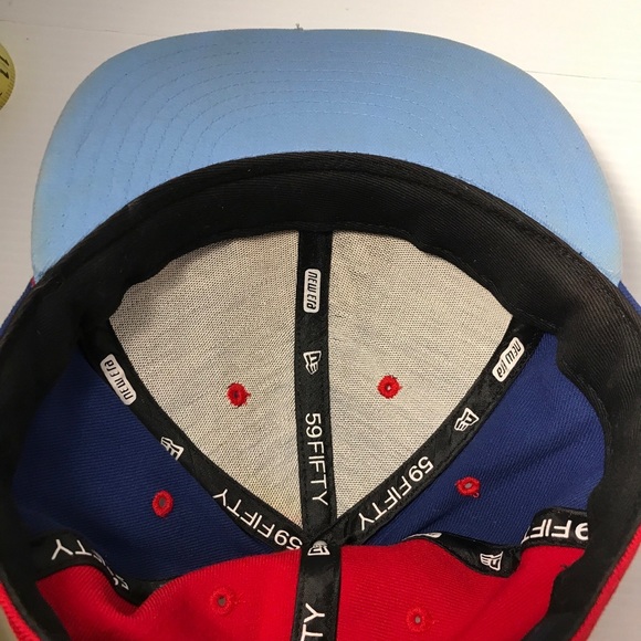 VTG.Montreal Expos Newera 7 1/2 59Fifty New Era 💯 Wool 3 Color Embroidered - Picture 7 of 13